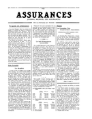 Cover of Volume 1, Number 1, 1933, pp. 1-4, Assurances