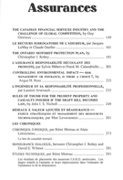 Cover of Volume 58, Number 2, 1990, pp. 149-318, Assurances