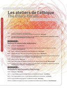 Cover of Volume 7, Number 1, Spring 2012, pp. 1-252, Les ateliers de l'éthique / The Ethics Forum