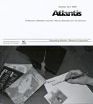 Cover of Educating Women / Women's Education, Volume 33, Number 2, 2009, pp. 1-107, Atlantis