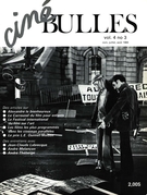 Cover of Volume 4, Number 3, June–July 1984, pp. 1-20, Ciné-Bulles