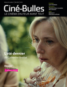 Cover of Dossier Échappées cinéphiliques, Volume 42, Number 3, Summer 2024, pp. 3-56, Ciné-Bulles