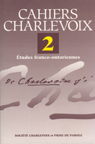 Cover of Volume 2, 1997, pp. 5-486, Cahiers Charlevoix