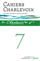 Cover of Volume 7, 2007, pp. 5-341, Cahiers Charlevoix