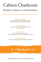 Cover of Volume 8, 2010, pp. 5-245, Cahiers Charlevoix