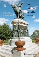Cover of Explorer la mémoire et l'histoire, Number 72, 2018, pp. V-374, Les Cahiers des Dix
