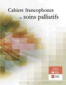Cover of Volume 25, Number 1, 2025, pp. 1-91, Cahiers francophones de soins palliatifs