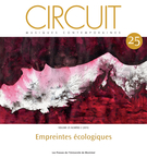 Cover of Empreintes écologiques, Volume 25, Number 2, 2015, pp. 5-101, Circuit