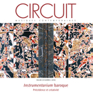 Cover of <em>Instrumentarium</em> baroque, Volume 28, Number 2, 2018, pp. 5-116, Circuit