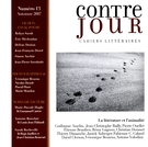 Cover of La littérature et l’animalité, Number 13, Fall 2007, pp. 9-227, Contre-jour