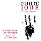 Cover of Empreintes littéraires, Number 17, Winter 2008–2009, pp. 9-185, Contre-jour