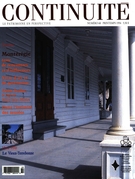 Cover of Montérégie, Number 60, Spring 1994, pp. 4-58, Continuité
