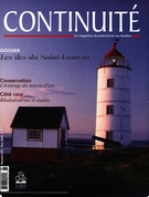 Cover of Les îles du Saint-Laurent, Number 85, Summer 2000, pp. 3-70, Continuité