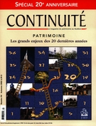 Cover of 20 ans de patrimoine, Number 94, Fall 2002, pp. 3-66, Continuité