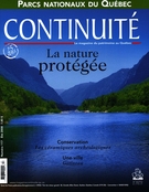 Cover of Les parcs nationaux du Québec, Number 117, Summer 2008, pp. 5-62, Continuité