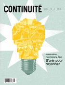 Cover of Patrimoine bâti. S’unir pour rayonner, Number 155, Winter 2018, pp. 5-46, Continuité