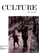 Cover of Volume 5, Number 1, 1985, pp. 3-105, Culture