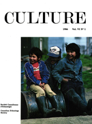 Cover of Volume 6, Number 1, 1986, pp. 3-90, Culture