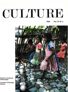 Cover of Volume 6, Number 2, 1986, pp. 3-128, Culture