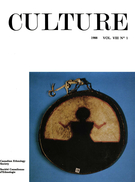 Cover of Volume 8, Number 1, 1988, pp. 3-111, Culture