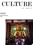 Cover of Volume 13, Number 1, 1993, pp. 3-116, Culture