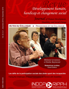 Cover of Les défis de la participation sociale des aînés ayant des incapacités, Volume 22, Number 1, December 2016, pp. 3-159, Développement Humain, Handicap et Changement Social / Human Development, Disability, and Social Change