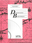 Cover of Volume 37, Number 3, July–September 1991, pp. 91-128, Documentation et bibliothèques