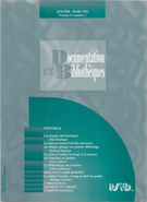 Cover of Volume 41, Number 1, January–March 1995, pp. 3-72, Documentation et bibliothèques