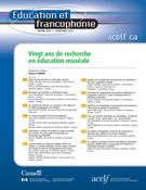 Cover of Vingt ans de recherche en éducation muséale, Volume 43, Number 1, Spring 2015, pp. 1-196, Éducation et francophonie