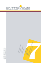 Cover of Number 7, 2018, pp. 6-59, Entrevous