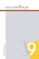 Cover of Number 9, 2019, pp. 6-64, Entrevous