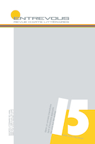 Cover of Number 15, 2021, pp. 8-71, Entrevous