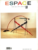 Cover of Number 18, Winter 1992, pp. 5-54, Espace Sculpture