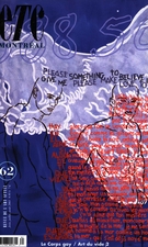 Cover of Le Corps gay, Number 62, June–July–August 2003, pp. 4-76, ETC