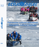 Cover of Patrimoine culturel immatériel, Volume 36, Number 1-2, 2014, pp. 5-538, Ethnologies