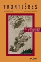 Cover of Le vieillissement et sa diversité, Volume 25, Number 1, Fall 2012, pp. 5-192, Frontières