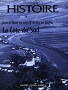 Cover of Gens et lieux du pays d’En-bas-de-Québec, Volume 4, Number 2, June 1998, pp. 3-39, Histoire Québec