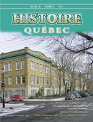 Cover of Volume 19, Number 3, 2014, pp. 4-46, Histoire Québec