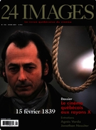Cover of Le cinéma québécois aux rayons X, Number 105, Winter 2001, pp. 3-64, 24 images