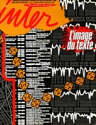 Cover of L’image du texte, Number 26, Winter 1985, pp. 3-67, Inter