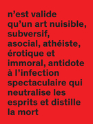 Cover of La disparition de l’exception artistique, Number 132, Spring 2019, pp. 1-82, Inter