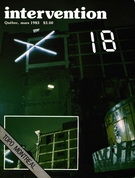 Cover of Topo Montréal, Number 18, March 1983, pp. 4-51, Intervention