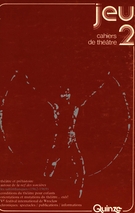 Cover of Number 2, Spring 1976, pp. 3-125, Jeu
