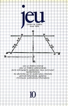Cover of Number 10, Winter 1979, pp. 5-141, Jeu