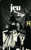 Cover of Number 35 (2), 1985, pp. 5-200, Jeu