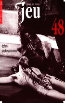 Cover of Échos shakespeariens, Number 48, 1988, pp. 5-224, Jeu