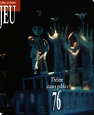 Cover of Théâtre jeunes publics, Number 76, 1995, pp. 5-211, Jeu