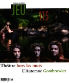 Cover of L’Automne Gombrowicz, Number 115 (2), 2005, pp. 3-211, Jeu