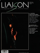 Cover of Le théâtre franco-ontarien dans tous ses états, Number 62, May 1991, pp. 3-48, Liaison