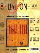 Cover of Neuf oeuvres sur le thème « numéro 9 », Number 84, November 1995, pp. 5-45, Liaison